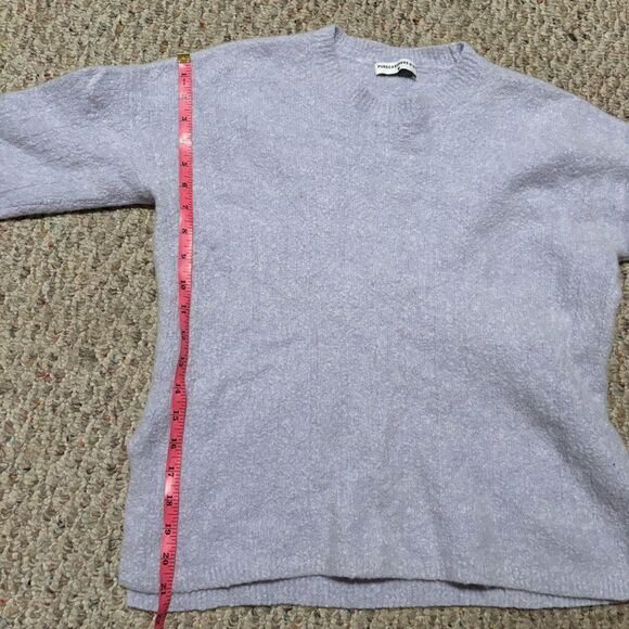 Pure Cashmere NYC Purple Lilac Sweater- Size Medium - Picture 8 of 9